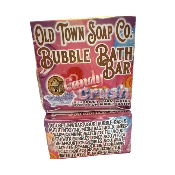 Old Town Soap Co. Bubble Bath Bar - Lavender Loving Spell Or Candy Crush $10 Eac - Picture 3 of 7